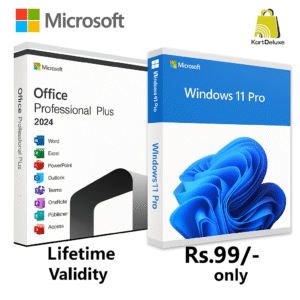 windows 11Pro + Ms office 2024 Pro Plus -Lifetime Validity